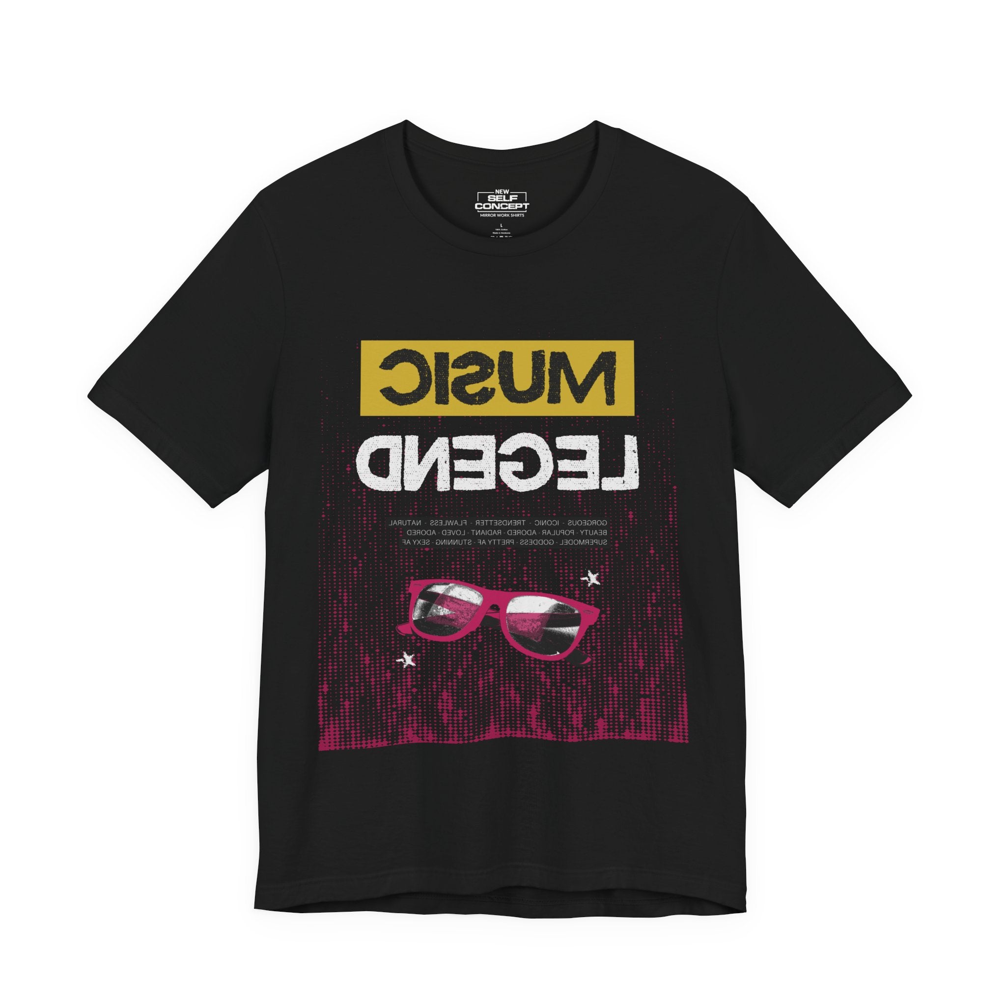 MUSIC LEGEND - Sunglasses New Self Concept Shirt™ Mirror Work Shirt
