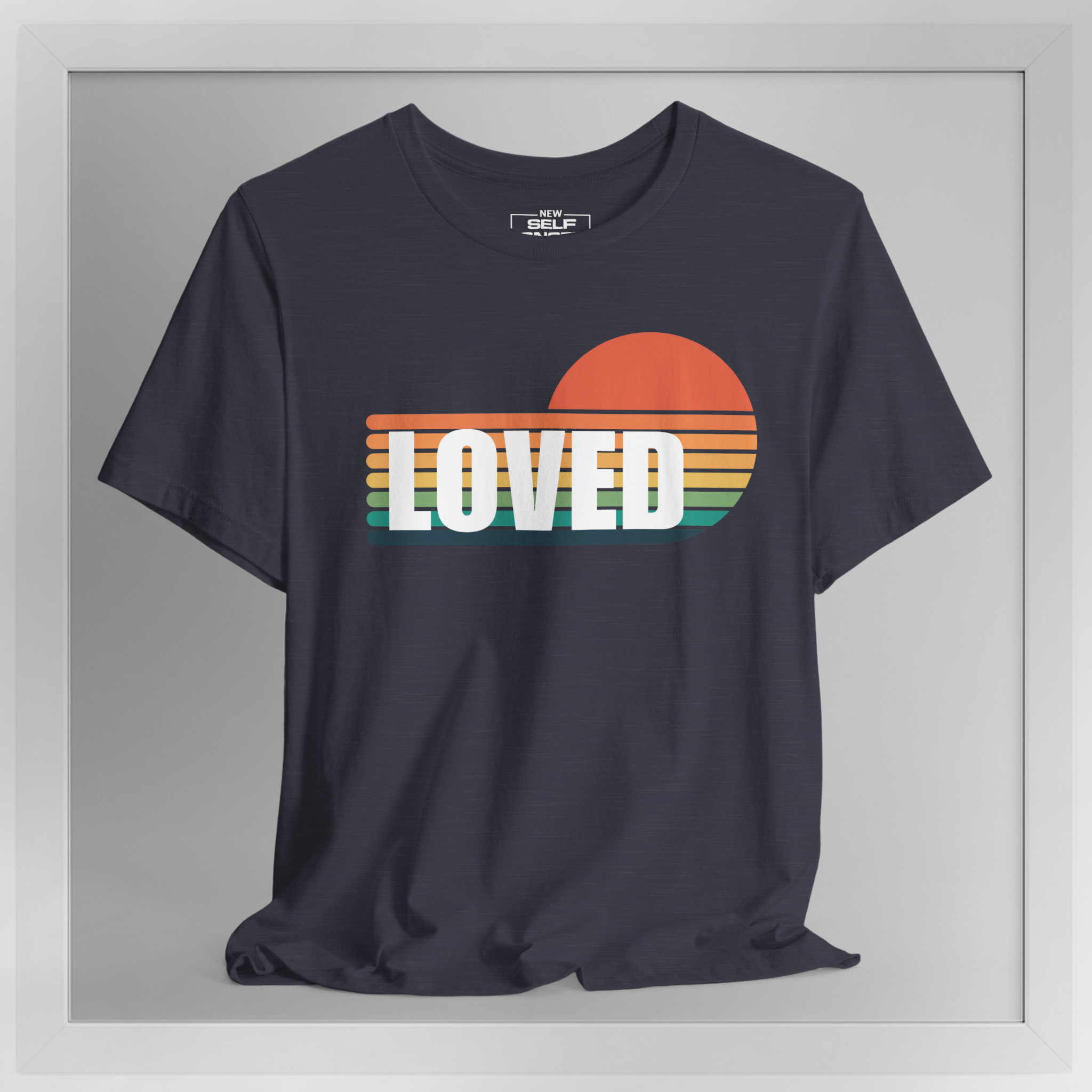 LOVED Retro Sunset Edition - New Self Concept Shirt™ | Mirror Work Shirt
