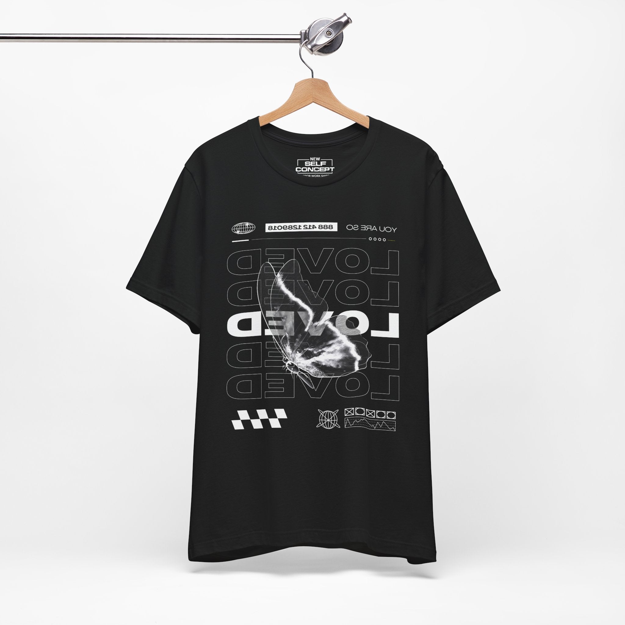 LOVED Butterfly – New Self Concept Shirt™ | Mirror Work Shirt