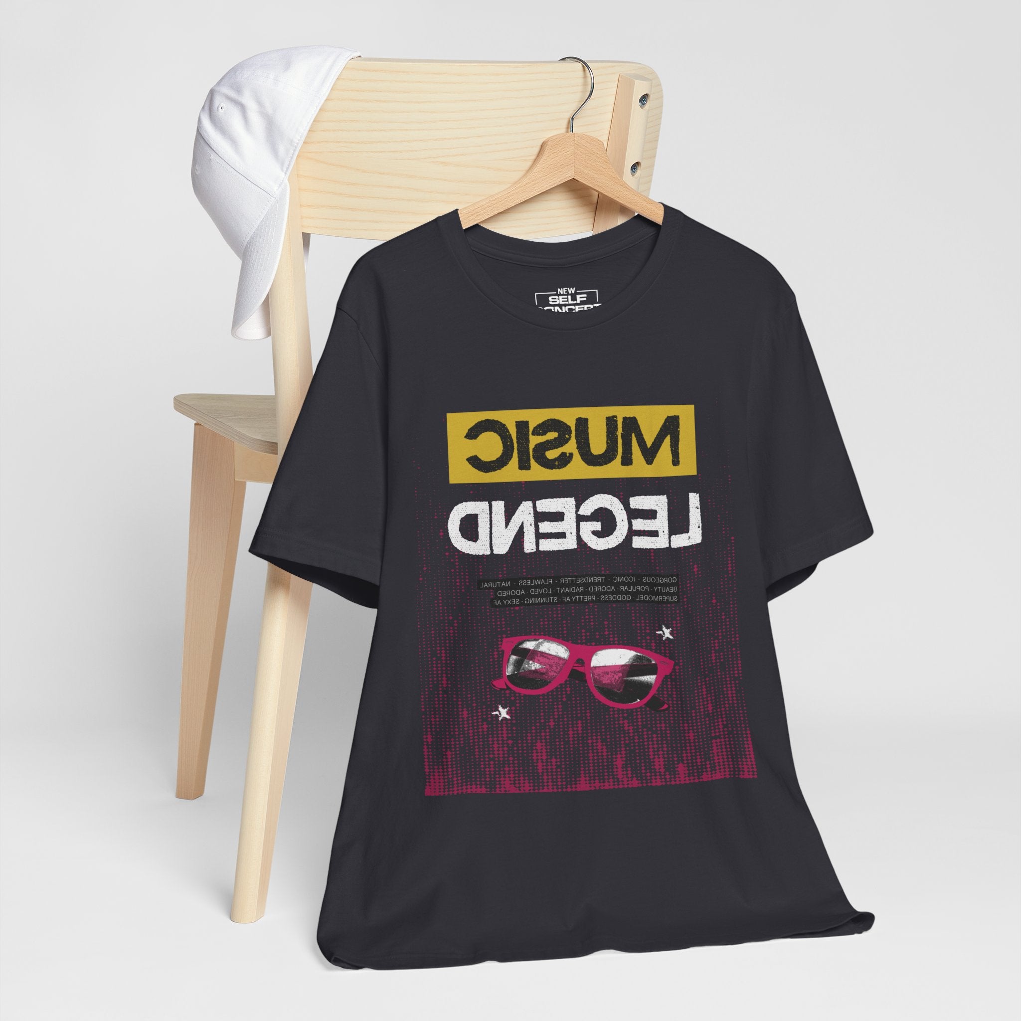 MUSIC LEGEND - Sunglasses New Self Concept Shirt™ Mirror Work Shirt